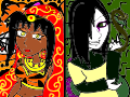 Ayesha vs Orochimaru!ANIMAL FACE OFF!