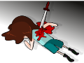 *Warning: blood* Stabbed in the back