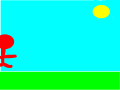 running person