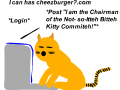 Orange kitteh on Computer Contest entry