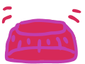 bouncing jelly!