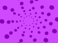purple spinning backdrop