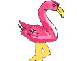 ... XP what does a flamingo look like?