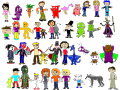Tons of peoples on Doink!